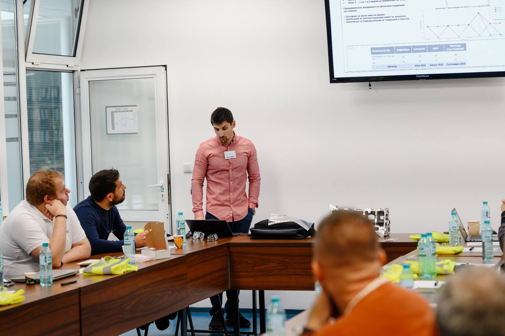 Lean Champions Q3 2025 – Представяне на проектите, дискусии и обратна връзка от журито.