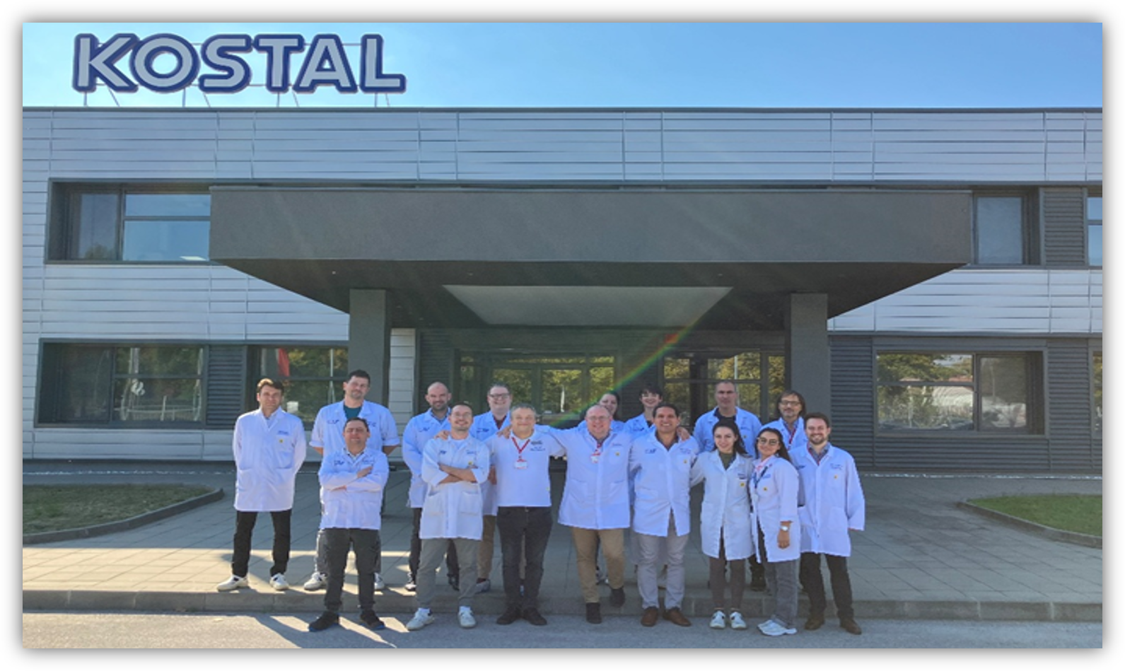 Kostal – екипът по Lean Champions Q4 2025 (автоматизация на интра-логистика и 5S подобрения)