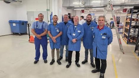 LEM България – екипът по Lean Champions Q4 2025, Kaizen събитие за оптимизация на производствения layout и 5S